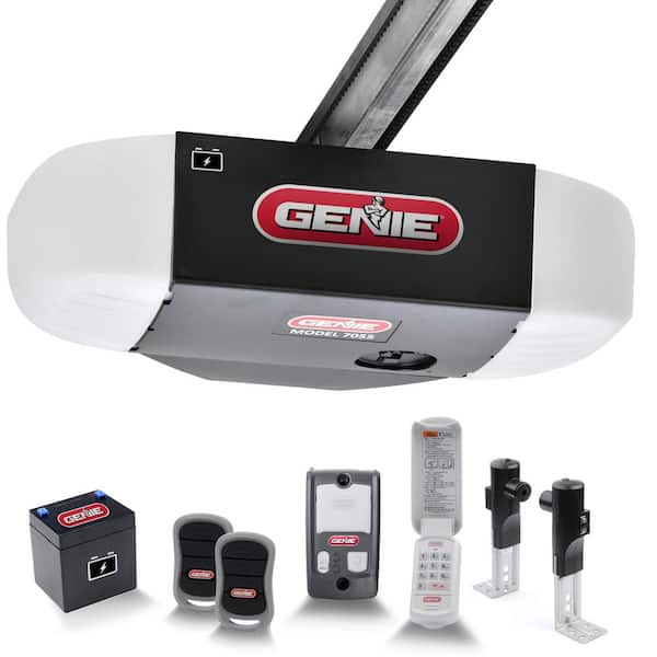 Genie StealthDrive 1-1/4 HP Belt Drive Garage Door Opener with Battery Backup and Added Wireless Keypad