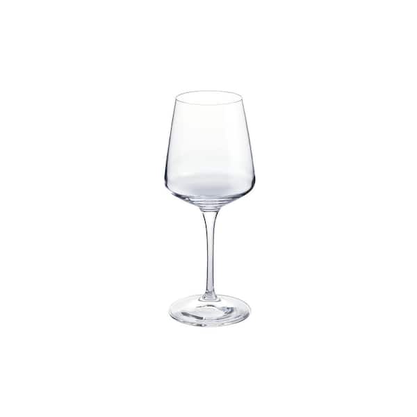 Home Decorators Collection Genoa 15.5 oz. Lead-Free Crystal White Wine Glasses (Set of 4)