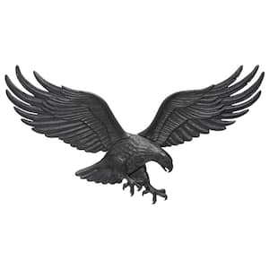 36 in. Black Wall Eagle