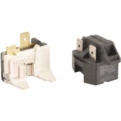 Refrigerator Compressor Parts and Accessories - PTC 3 Pin Starter Relay and  Overload Protector for Mini Fridge and Wine Cooler - Compatible with LG