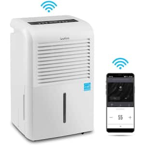 50 Pint Smart Wi-Fi Energy Star Dehumidifier with Hose Connector and App