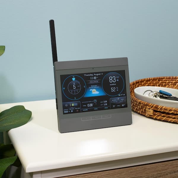 AcuRite Iris Wireless Weather Station Display for Temperature, Humidity,  Wind Speed/Direction, and Rainfall with Built-In Barometer