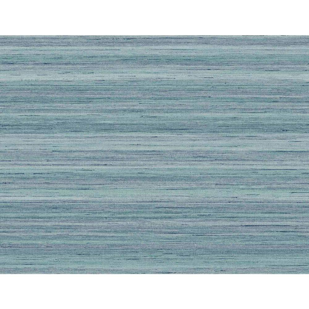 60.75 sq. ft. Turquoise Meiya Embossed Vinyl Unpasted Wallpaper Roll price history on PriceWatchPro