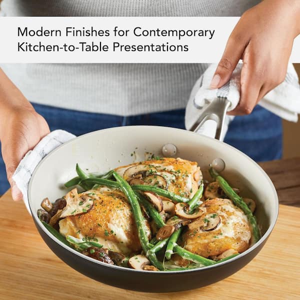 KitchenAid Hard Anodized Nonstick Cookware/Pots and Pans Set, 10 Piece,  Matte Black