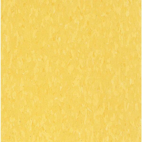 Armstrong Imperial Texture Vct 12 In X, Yellow Vinyl Floor Tiles