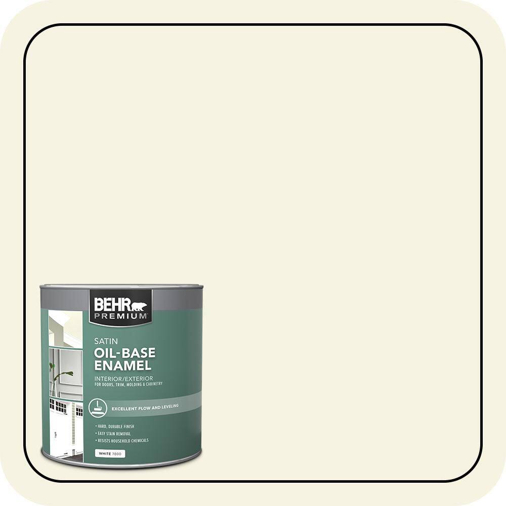Reviews for BEHR 1 qt. #M310-1 Tibetan Jasmine Oil-Based Satin Enamel ...