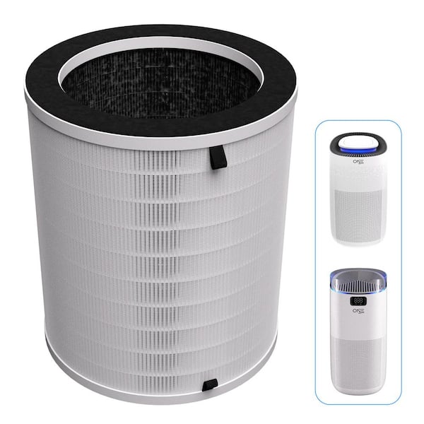ProMounts H13 True HEPA Air Filter Replacement for NEO and ATHENA Smart Air Purifiers 3 in 1 Filter Removes 99.95 of Particles OFAN 01 The Home Depot
