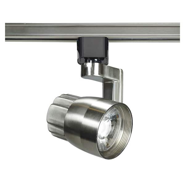 Brushed Nickel Integrated LED Track Lighting Head