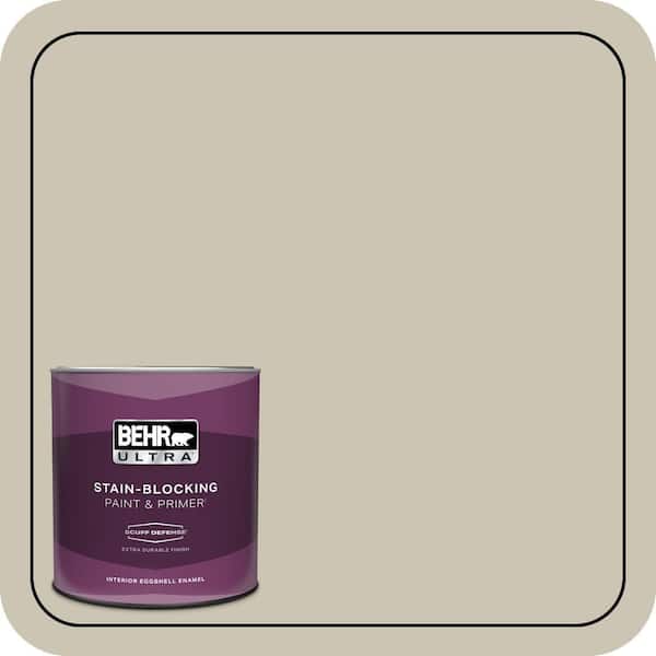 BEHR ULTRA 1 qt. #N340-2 Dune Grass Extra Durable Eggshell Enamel Interior Paint & Primer