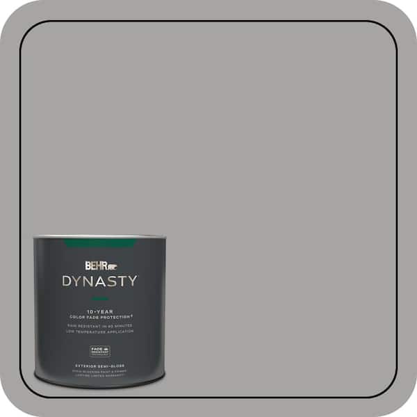 BEHR DYNASTY 1 qt. #PPU26-07 Smokey Wings Semi-Gloss Enamel Exterior Stain-Blocking Paint & Primer