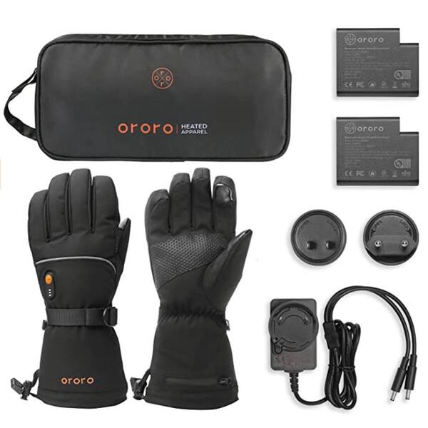 rechargeable heated motorcycle gloves