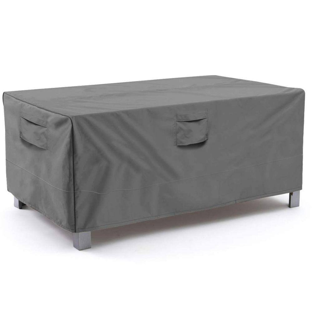 82.5 in. L x 42.5 in. W x 23 in. H Veranda X-Large Rectangular Waterproof Patio Table Cover, Gray price history on PriceWatchPro
