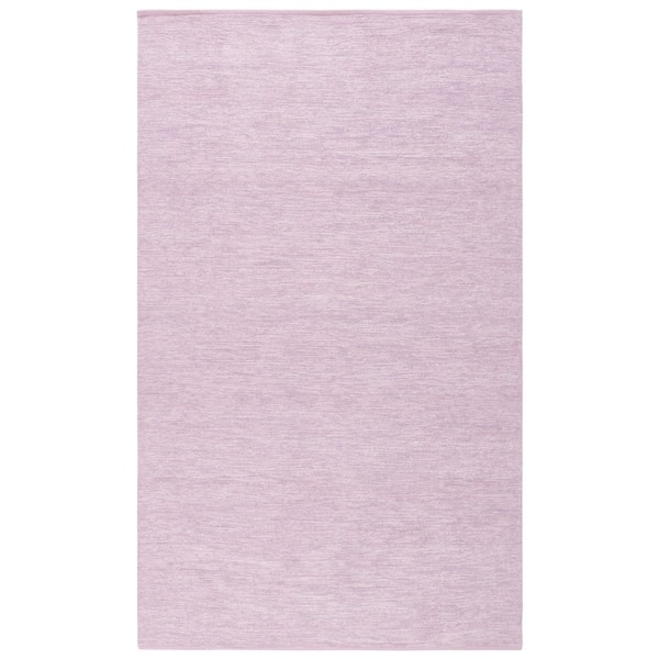 Montauk 5 ft. x 8 ft. Pink Modern Solid Area Rug