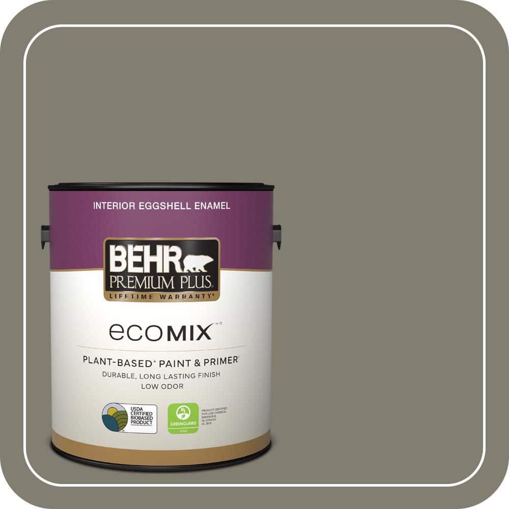1 gal. #PPU8-23 Manuscript Eggshell Enamel EcoMix Plant-Based Interior Paint & Primer price history on PriceWatchPro