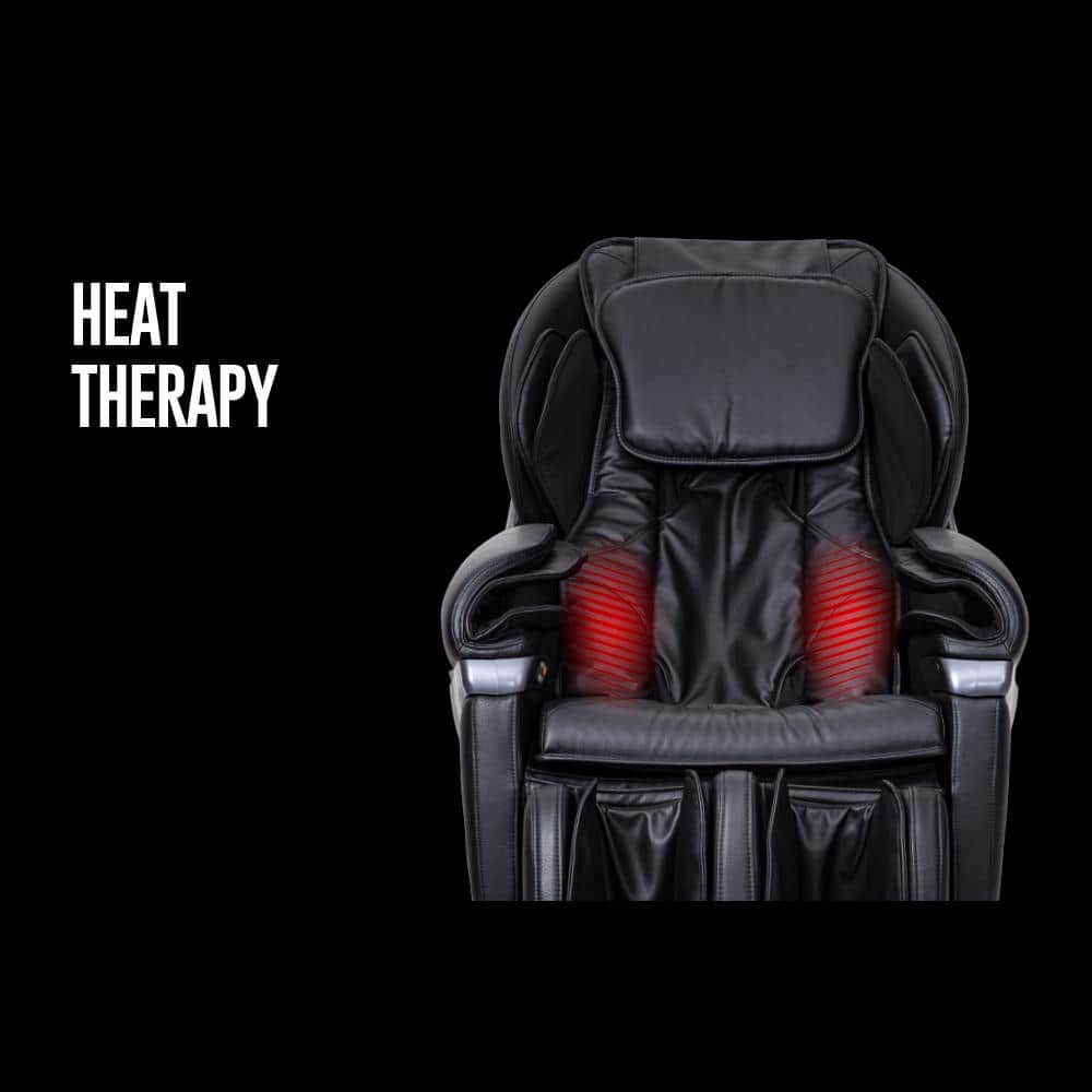 Buy Pro 8500 Series Black Faux Leather Reclining 2d Massage Chair With Zero Gravity Foot And