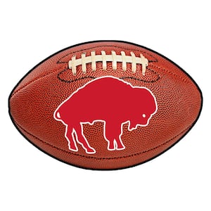 Buffalo Bills Brown 1.5 ft. x 2.5 ft. Vintage Football Area Rug