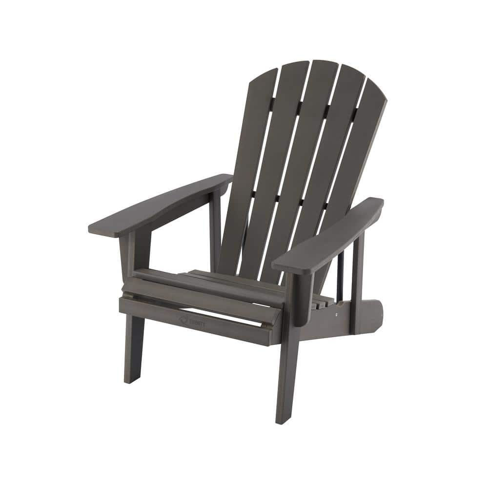 EcoStorage Slate Gray Reclining Plastic Adirondack Chair price history on PriceWatchPro