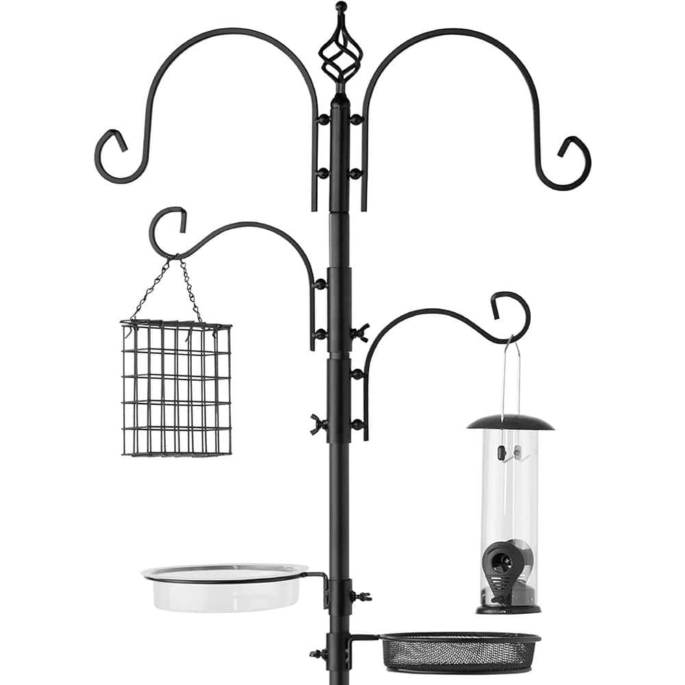 Wire Shelving Hooks Bird Feeders Pole Hooks Multifunctional