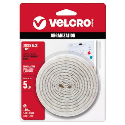 VELCRO 5 ft. x 3/4 in. Sticky Back Tape 90087