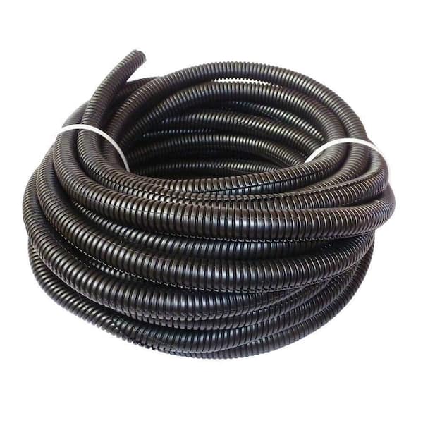 White 30 ft. Dog Cat Cord Protector Electric Wires Covers Diameter 13 mm Protect from Rabbits, Cats and Other Pets