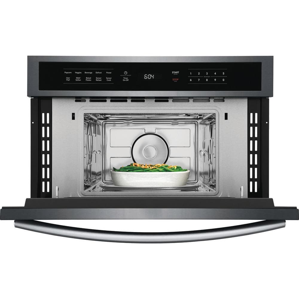 Frigidaire Gallery 30" Black Stainless Steel Built-In Microwave Oven