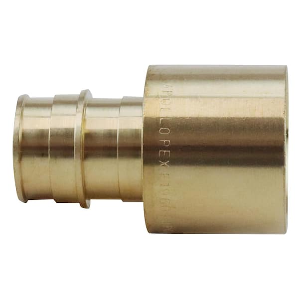 Apollo 3/4 in. Brass PEX-A Expansion Barb x 1 in. Reducing Female Sweat Adapter