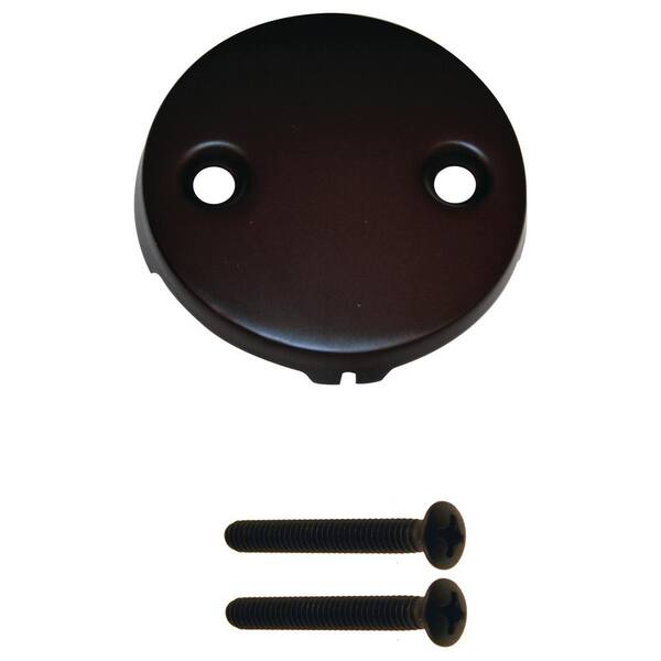 Black Silver Round Press 2 Hole Overflow Faceplate Tip Toe Bath Drain Trim Kit | SHEIN A Black Silver Round Press 2 Hole Overflow Faceplate Tip Toe Bath Drain Trim Kit | SHEIN A