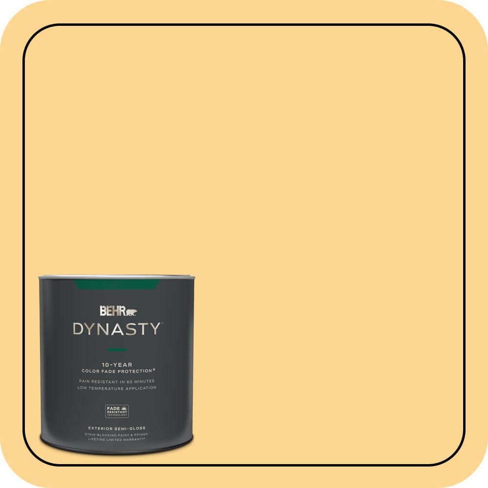 1 qt. #310B-4 Cornmeal Semi-Gloss Enamel Exterior Stain-Blocking Paint & Primer price history on PriceWatchPro