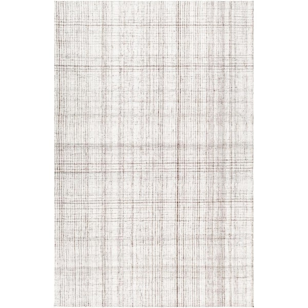 Becki Owens Sammy Off-White Plaid 5 ft. x 8 ft. Indoor Area Rug