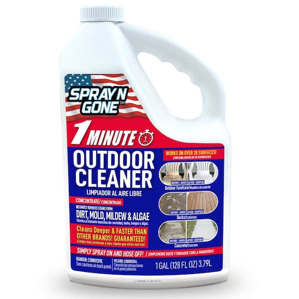 1 gal. 1-Minute Outdoor Cleaner Concentrate for Siding, Decks, Patios and More