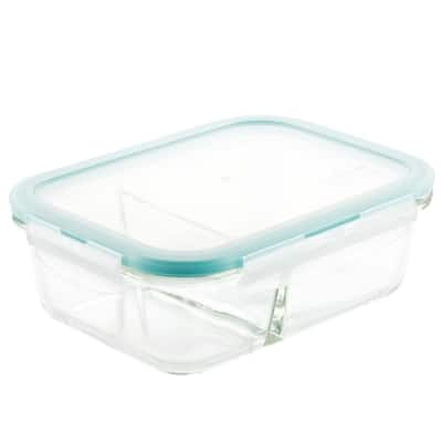 LOCK & LOCK Purely Better Glass Rectangular 6-Piece Food Storage ...