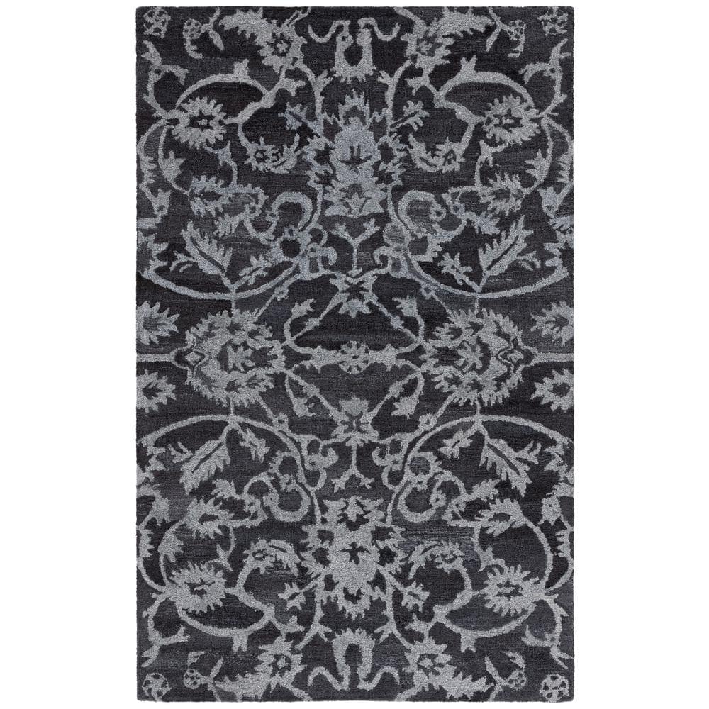 Anatolia Gray Hand Tufted Wool 8' x 10' Area Rug