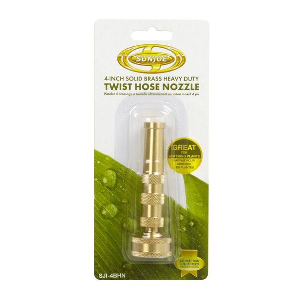 Solid Brass Hose Twist Nozzle Heavy Duty Watering Sprayer Tool 3" 