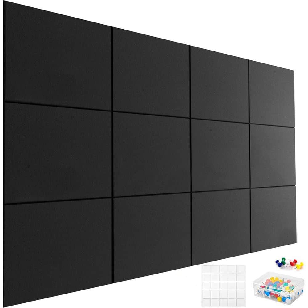 1/f SPACE IRONBOARD (Black coating) L 新品 Afoxsos 47 x 35 Rectangular Black Polyester Fiber Felt Board Sound