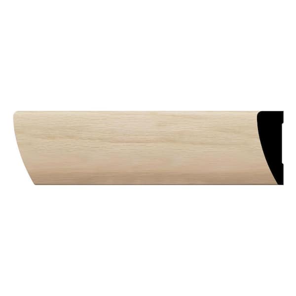 WM52 0.69 in. D x 2.25 in. W x 96 in. L Wood (White Oak) Modern Casing Moulding