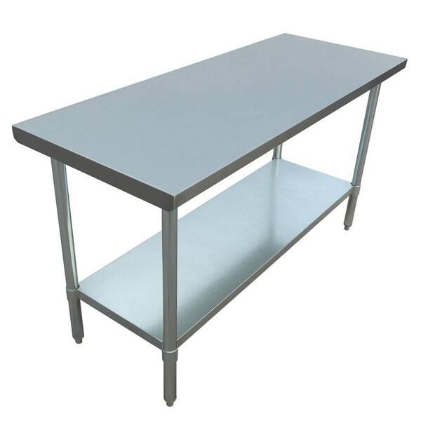 Unbranded Stainless Steel Kitchen Utility Table