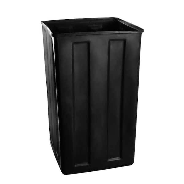 Alpine Industries 40 Gal. Rigid Plastic Waterproof Square Trash