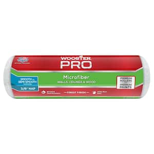 9 in. x 3/8 in. Pro Microfiber High-Density Fabric Roller Cover