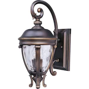Camden Vivex 2-Light Copper Bronze Outdoor Wall Lantern Sconce