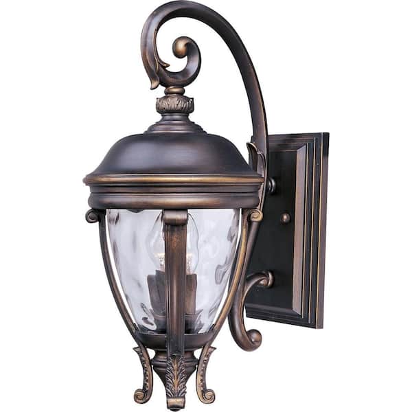 Maxim Lighting Camden Vivex 2-Light Copper Bronze Outdoor Wall Lantern Sconce