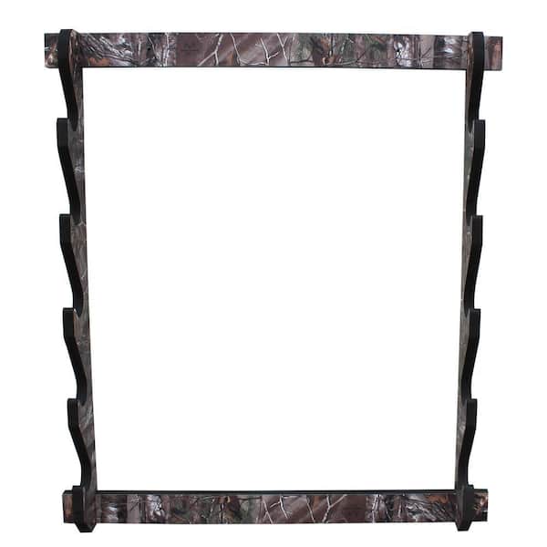 Real Tree Camo - Estante De Almacenamiento De Pared Para 4 P