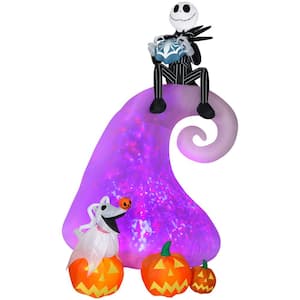 Animated Projection Airblown-Kaleidoscope-Nightmare Before Christmas-Scene-Giant-Disney