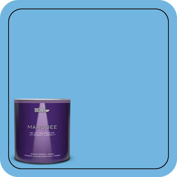 BEHR MARQUEE 1 qt. #P500-4 Life Force Eggshell Enamel Interior Paint & Primer