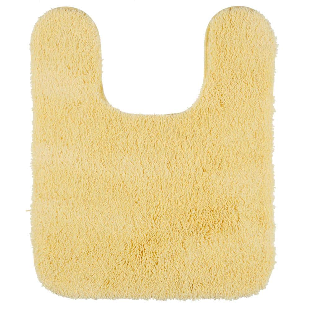 Butter Cream 24" x 20" Nylon Bath Rug