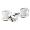 Villeroy & Boch New Wave Caffe 11.75 oz. White Coffee Set (6-Piece Set)  1024847262 - The Home Depot
