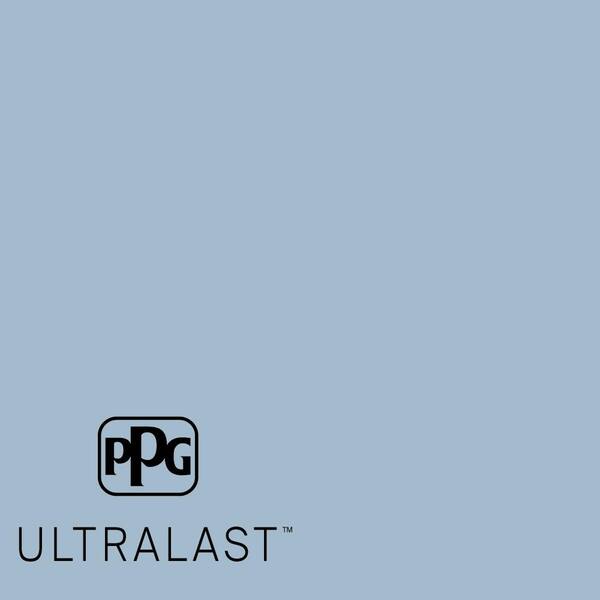 PPG UltraLast 1 qt. #PPG1159-3 Heavenly Blue Eggshell Interior Paint and Primer