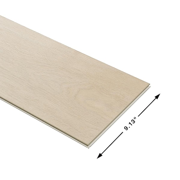 Malibu Wide Plank - French Oak Lombard 20 MIL 9.1 in. x 60 in. Click Lock Waterproof Luxury Vinyl Plank Flooring (30.5 sq. ft./case) CXS