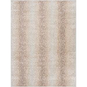Pablo Camel/Light Gray 7 ft. 10 in. x 10 ft. Area Rug