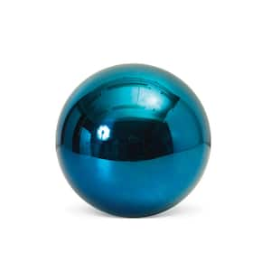 9.8 in. D Blue Gazing Ball