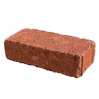 Mission Tumbled 8 in. x 4 in. x 2.25 in. Clay Red Paver